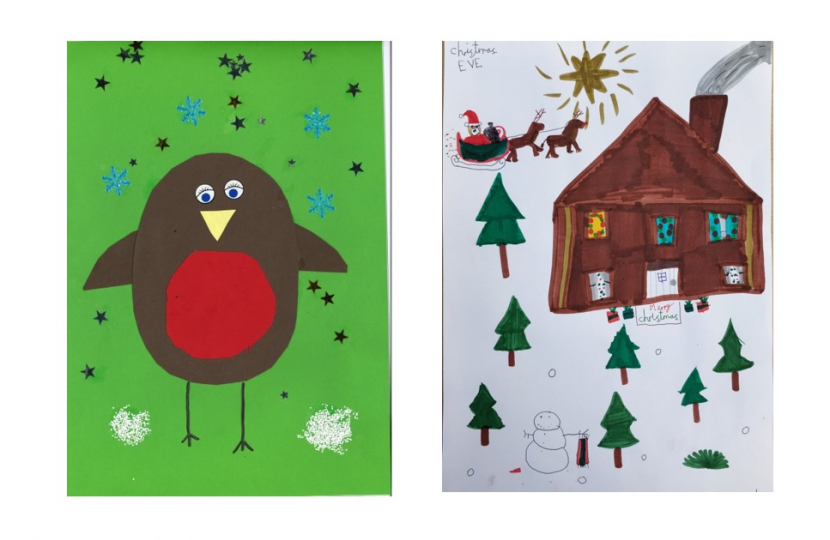 Christmas card competition winners 2022