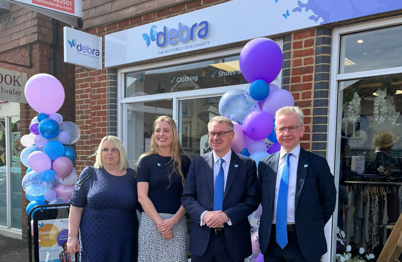 New DEBRA UK shop in Lightwater