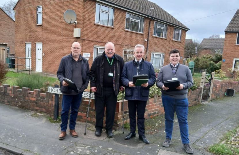 MG with Old Dean Councillors